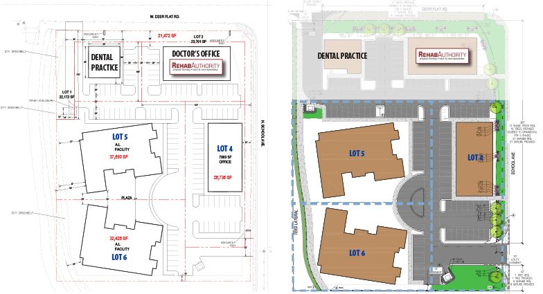 Redhawk Square Office Pads - Lot 6: N. School Avenue, Kuna, ID 83634